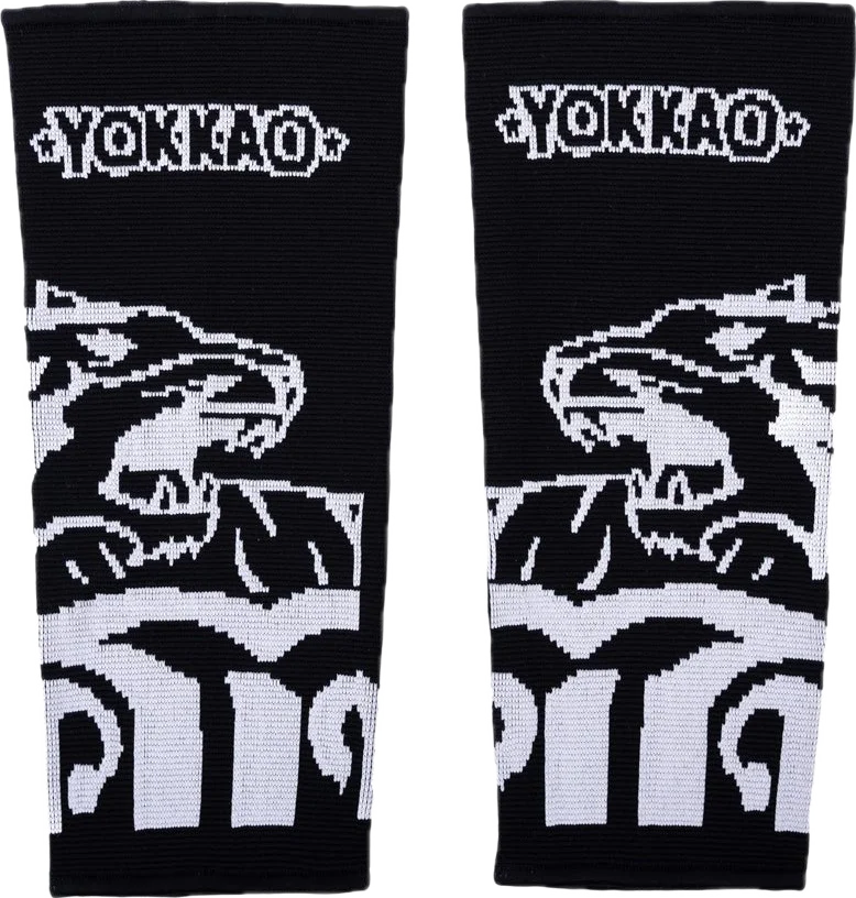 Black YOKKAO ankle guards